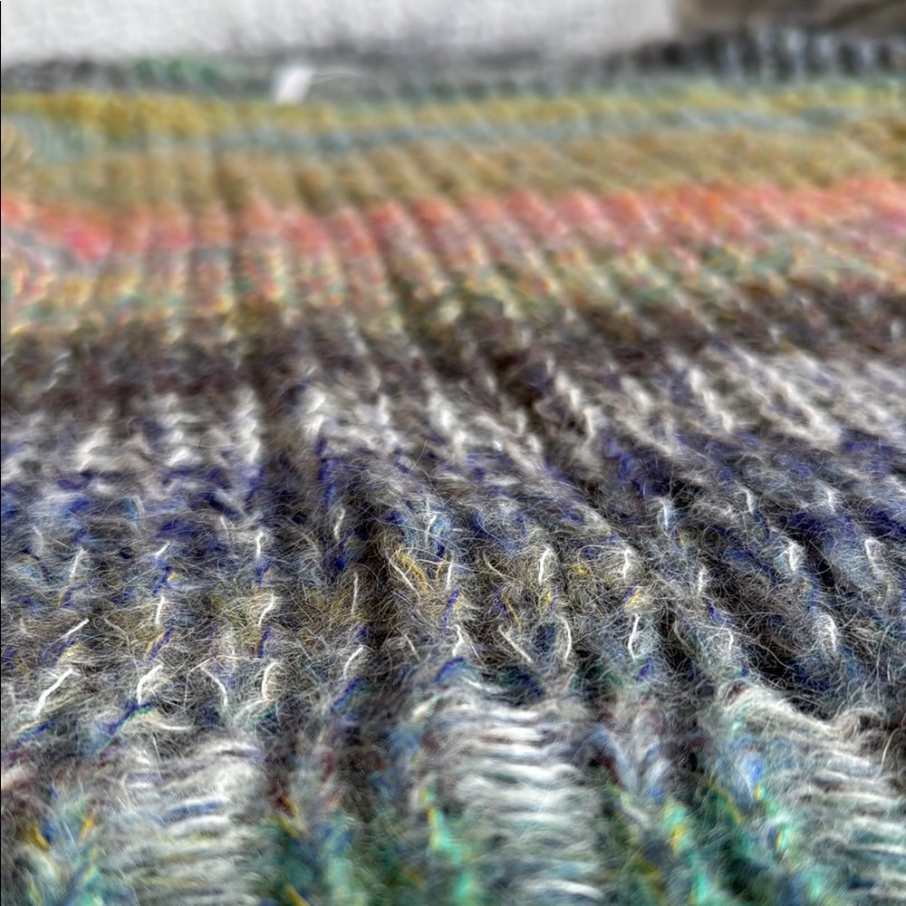 Trina Turk Sinclair rainbow ombré alpaca and mohair sweater - Picture 6 of 8